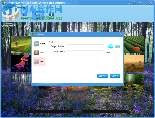 VeryPDF PPT to Flash 3D Wall(PPT转Flash工具) 2.0 官方版