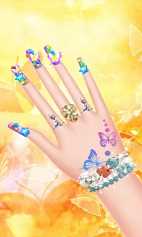 芭比公主美甲(4)