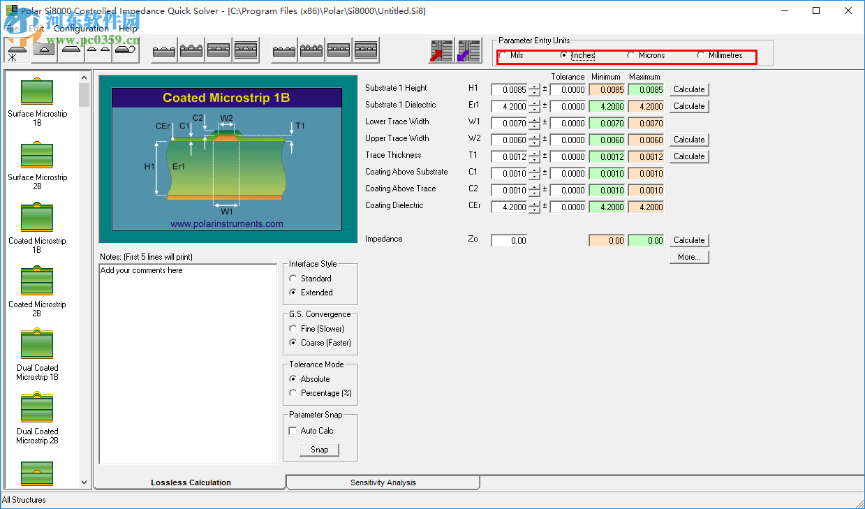 Polar Si8000阻抗设计软件 10.01 免费版