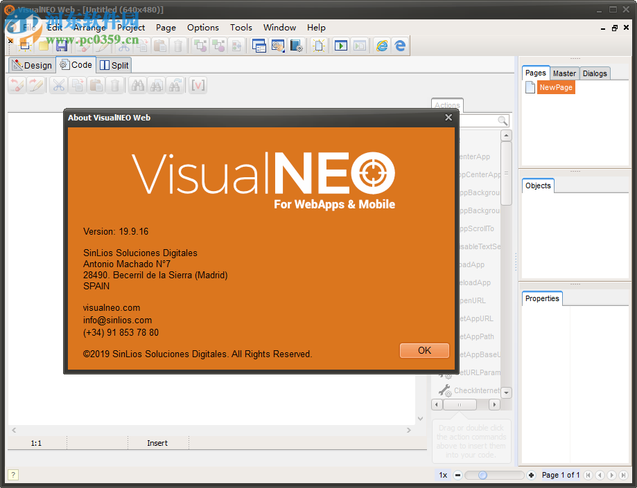 VisualNEO Web(应用程序创建发布工具) 3.3 中文版