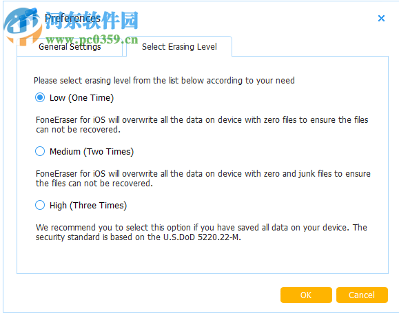 FoneLab FoneEraser(iOS系统数据永久删除工具) 1.0.6 官方版