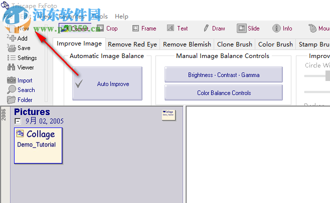 Triscape FxFoto(图像拼贴工具) 6.0.0.73 官方版