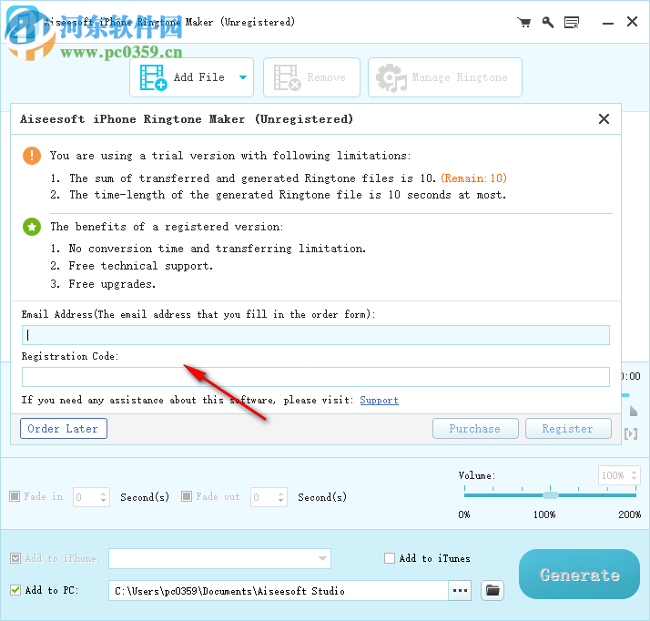 Aiseesoft iPhone Ringtone Maker(iphone铃声制作软件) 7.0.76 官方版