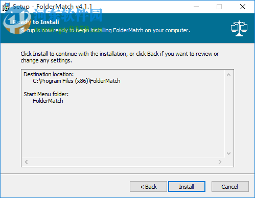 FolderMatch(文件夹同步比较工具)