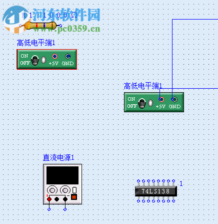 数字电路虚拟实验室 1.0 绿色版