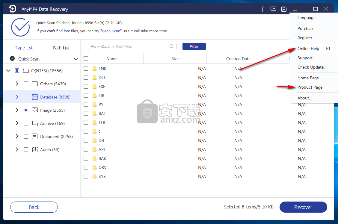 AnyMP4 Data Recovery(数据恢复软件)