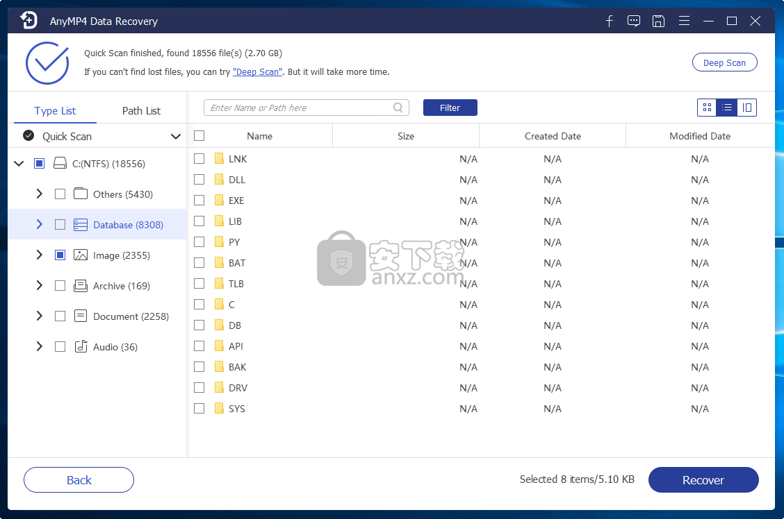 AnyMP4 Data Recovery(数据恢复软件)