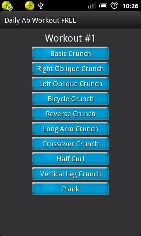 每日腹部锻炼免费版(2)