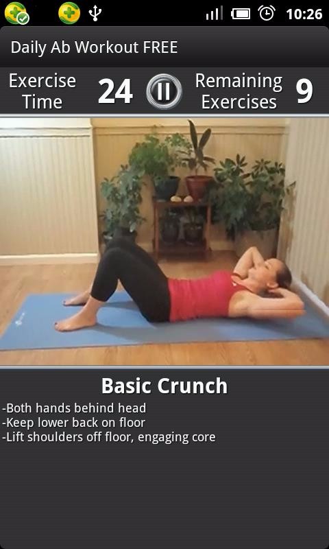 每日腹部锻炼免费版(3)