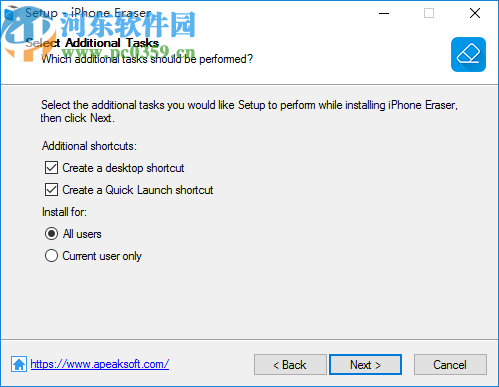 Apeaksoft iPhone Eraser(iPhone数据清除工具)