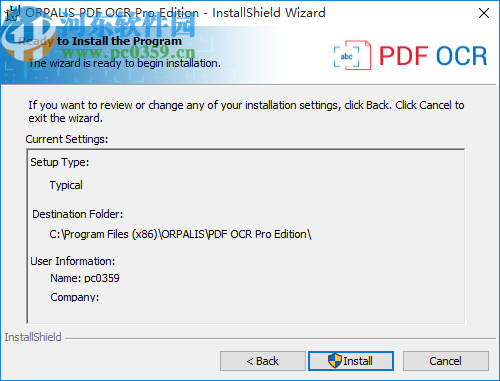 ORPALIS PDF OCR Professional