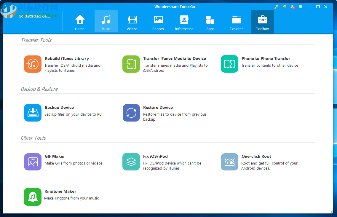 Wondershare TunesGo(文件传输工具)