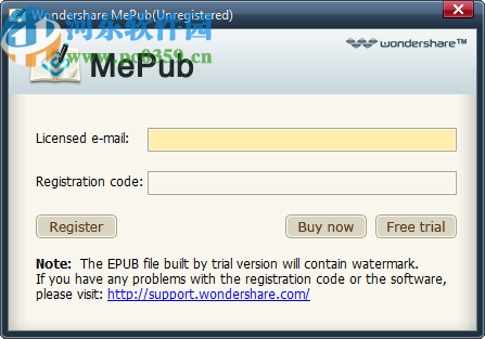 Wondershare MePub(EPUB电子书创建工具)