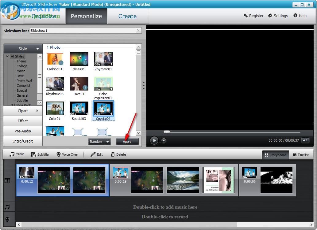 iSkysoft Slideshow Maker(幻灯片视频制作软件)