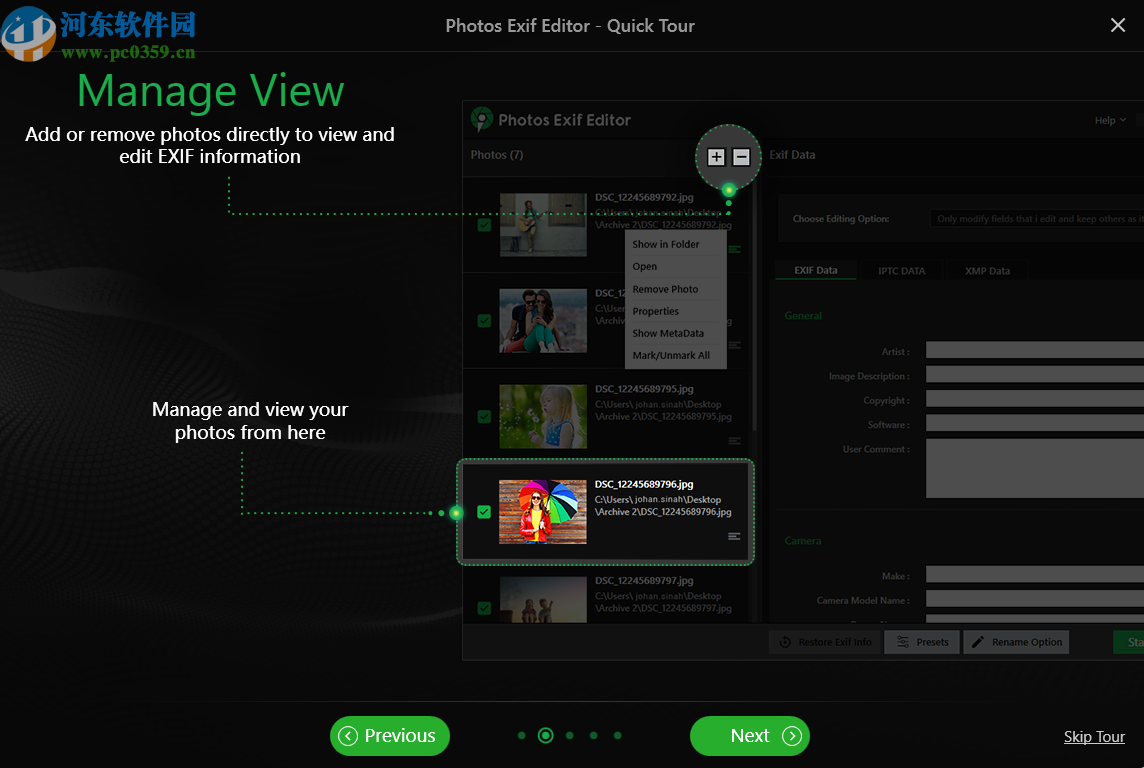 Photos Exif Editor(照片EXIF查看编辑工具)