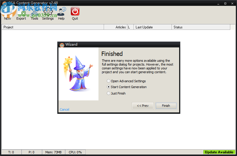 GSA Content Generator(内容生成器)