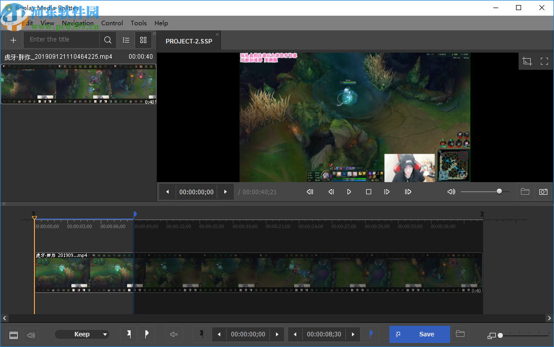 Replay Media Splitter(音<a href=/zt/shipinfenge/ target=_blank class=infotextkey>视频分割</a>工具)