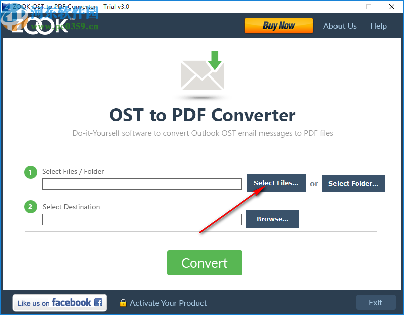 ZOOK OST to PDF Converter(OST转PDF文件工具)