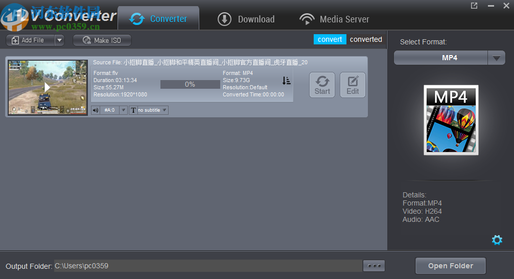 Dimo FLV Video Converter(FLV视频转换软件)