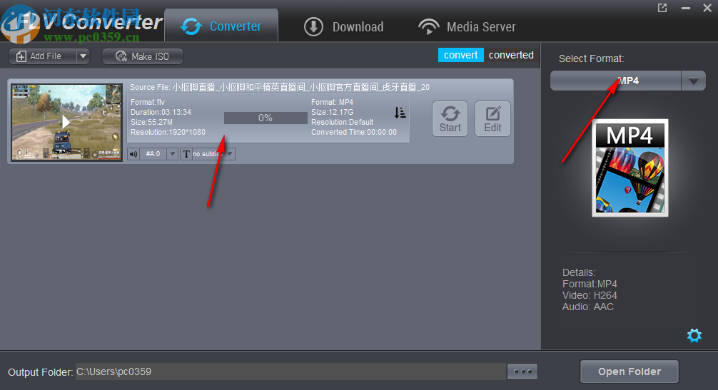 Dimo FLV Video Converter(FLV视频转换软件)