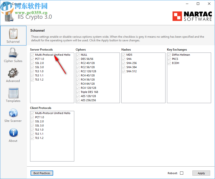IIS Crypto(系统智能管理工具)
