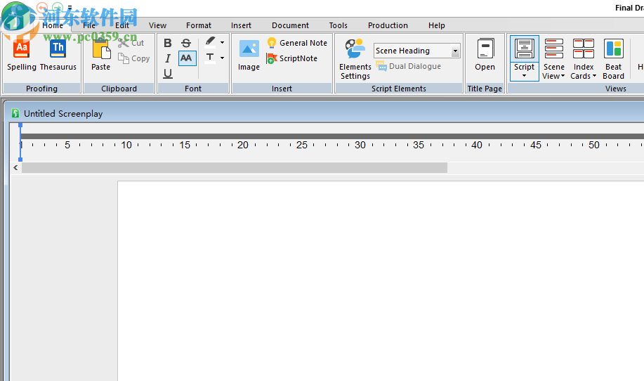 Final Draft11(剧本写作软件)