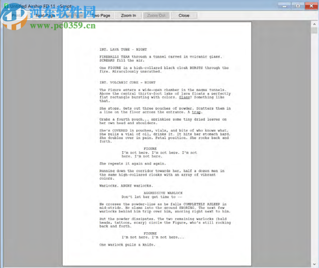 Final Draft11(剧本写作软件)