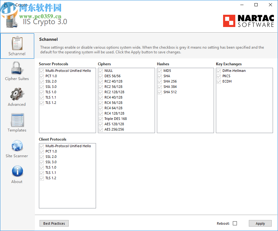 IIS Crypto(系统智能管理工具)