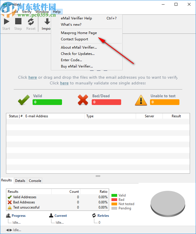 eMail Verifier(电子邮件验证程序)