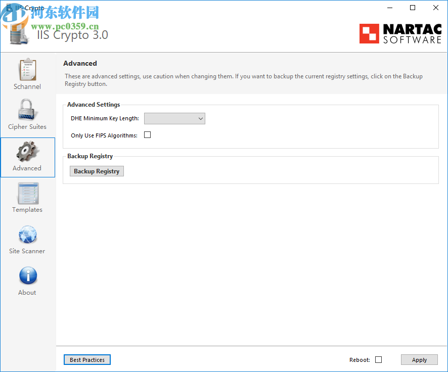 IIS Crypto(系统智能管理工具)