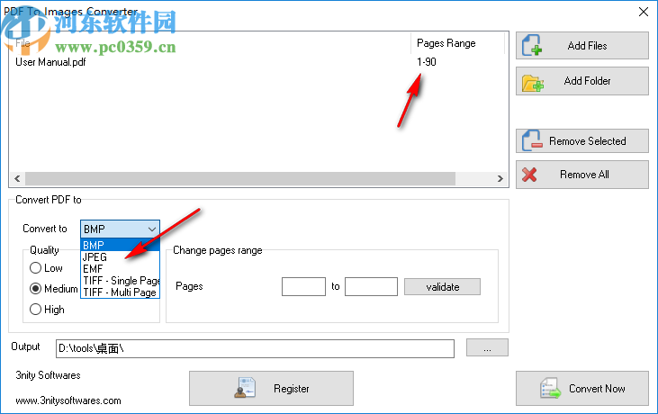 PDF to Images Converter(PDF转图片工具)