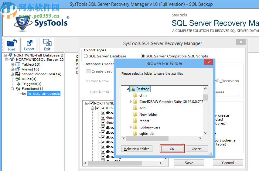 SysTools SQL Server Recovery Manager