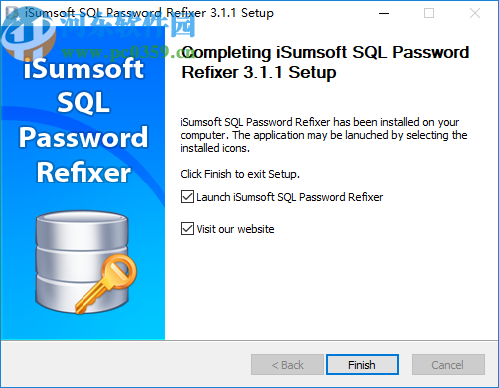 iSumsoft SQL Password Refixer(密码重置软件)