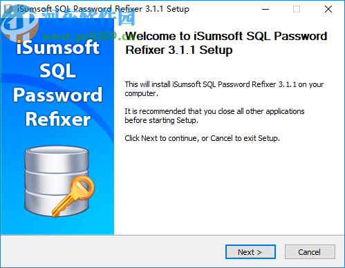 iSumsoft SQL Password Refixer(密码重置软件)