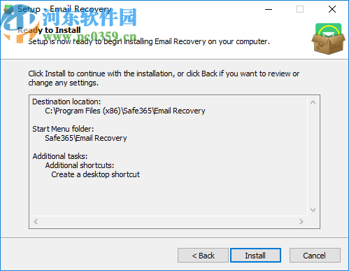 safe365 email recovery(电子邮件恢复软件)