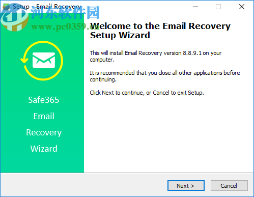 safe365 email recovery(电子邮件恢复软件)