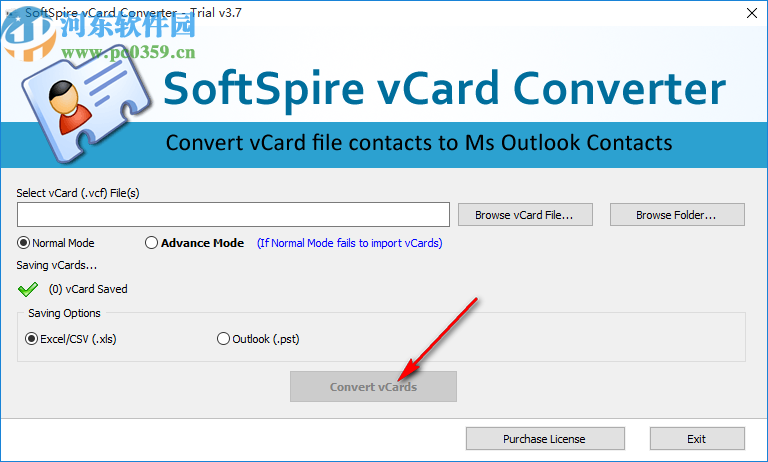 SoftSpire vCard Converter(vCard格式转换器)