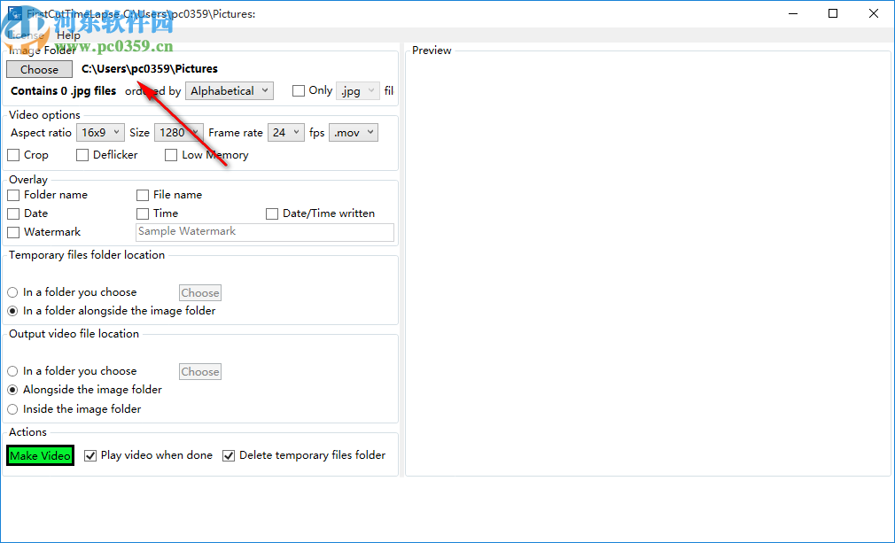 First Cut Timelapse(图片转换视频软件)