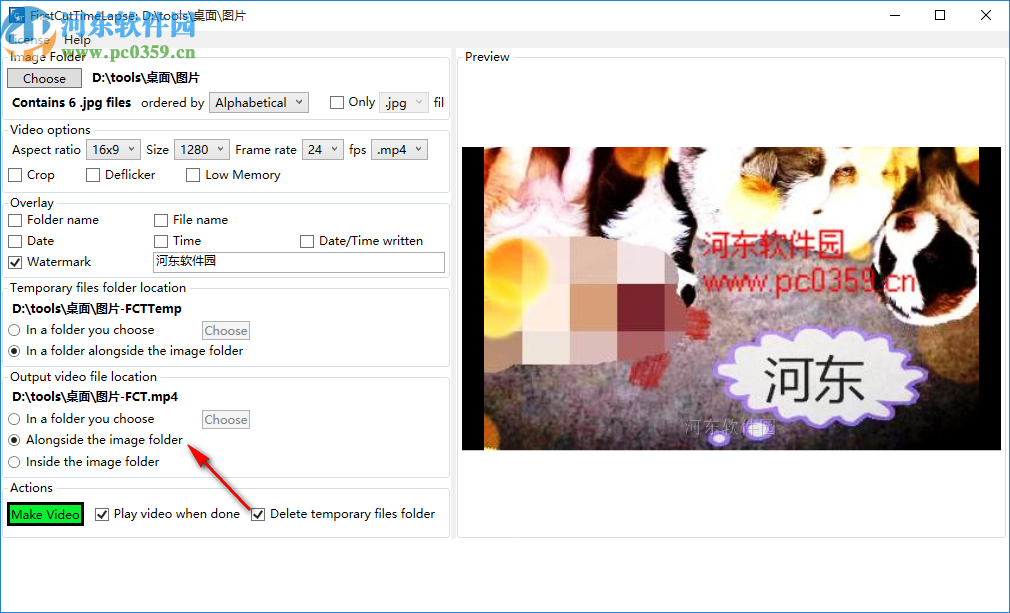 First Cut Timelapse(图片转换视频软件)