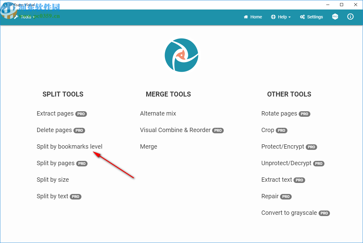 PDFsam Visual(PDF可视化工具)