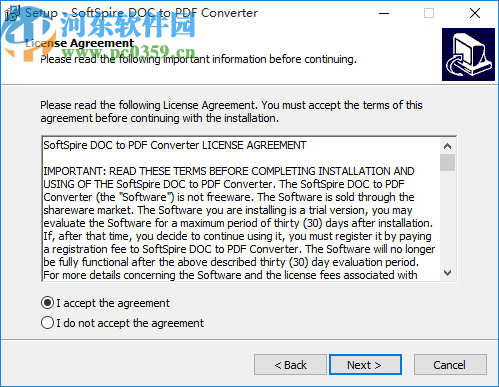 SoftSpire DOC to PDF Converter(DOC转PDF工具)