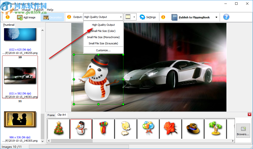 Boxoft Image to Flipbook(图片转翻页书工具)