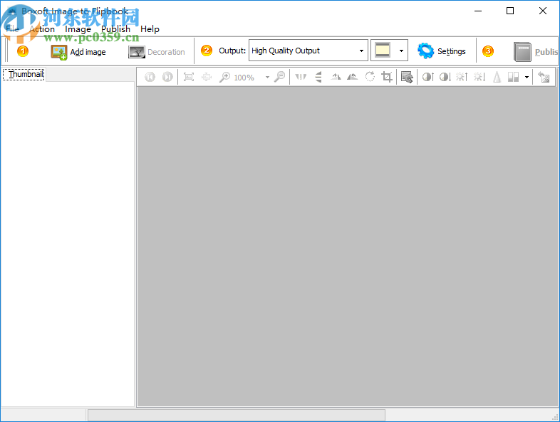 Boxoft Image to Flipbook(图片转翻页书工具)