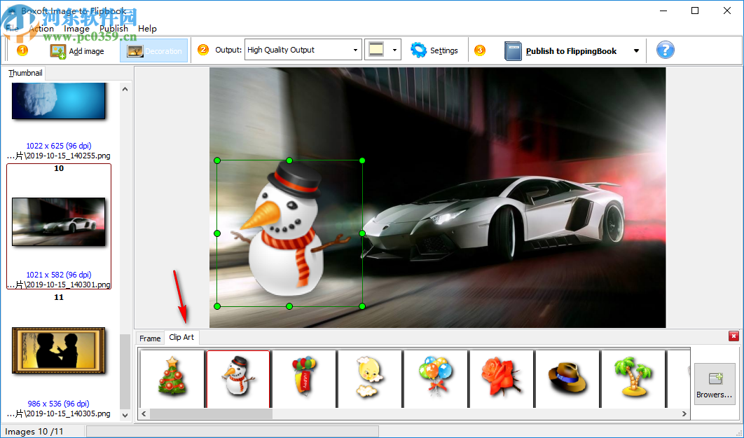 Boxoft Image to Flipbook(图片转翻页书工具)