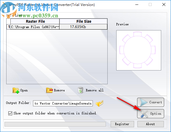 VeryPDF Raster to Vector Converter(光栅到矢量转换工具)