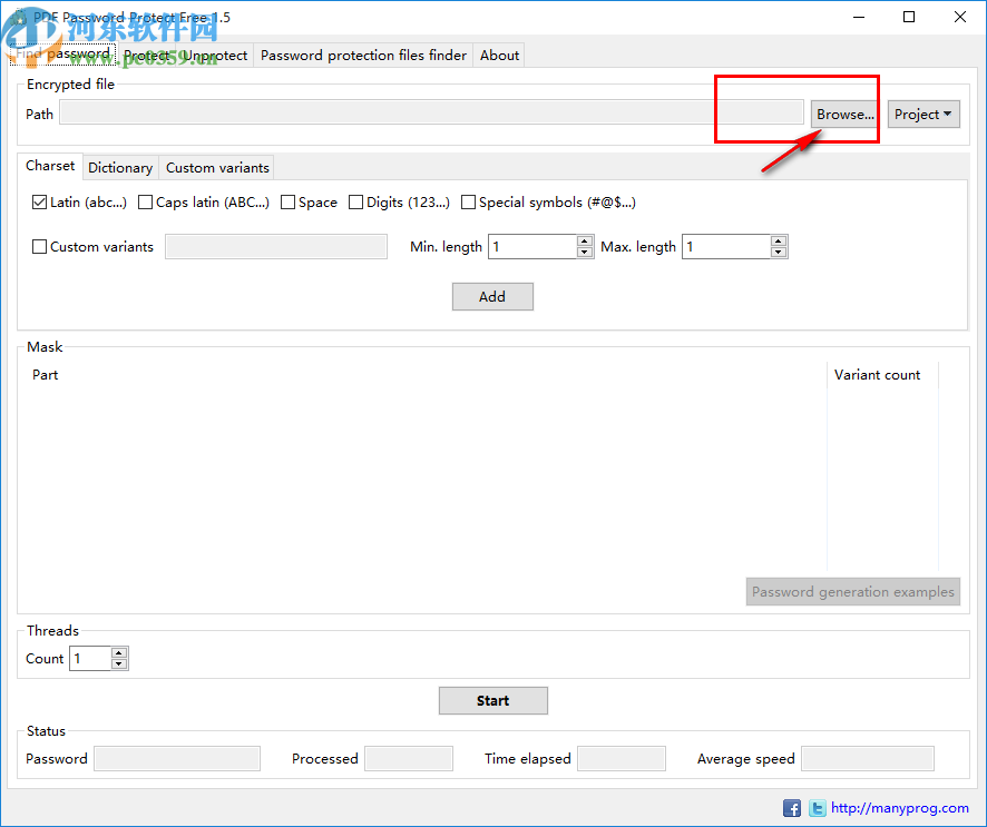 PDF Password Protect Free(PDF文件加密)