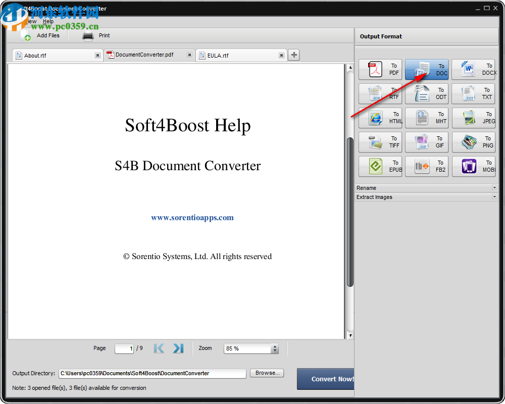 Soft4Boost Document Converter(文档转换器)