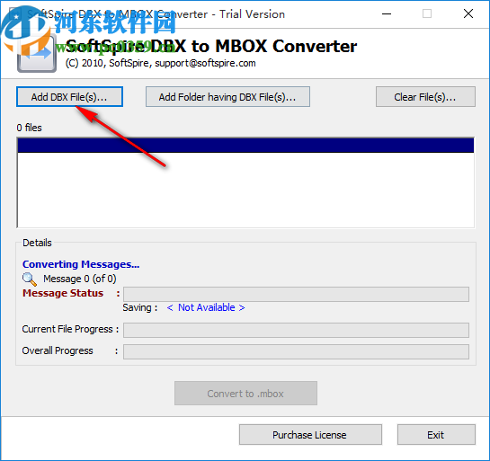 SoftSpire DBX to MBOX Converter(DBX转换成MBOX)