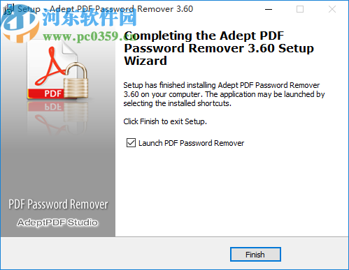 Adept PDF Password Remover(PDF解密软件)