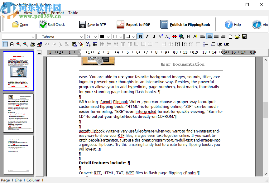 Boxoft Flipbook Writer(翻页书制作软件)